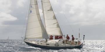Pro Sail Curacao - Sailing at sea with skipper